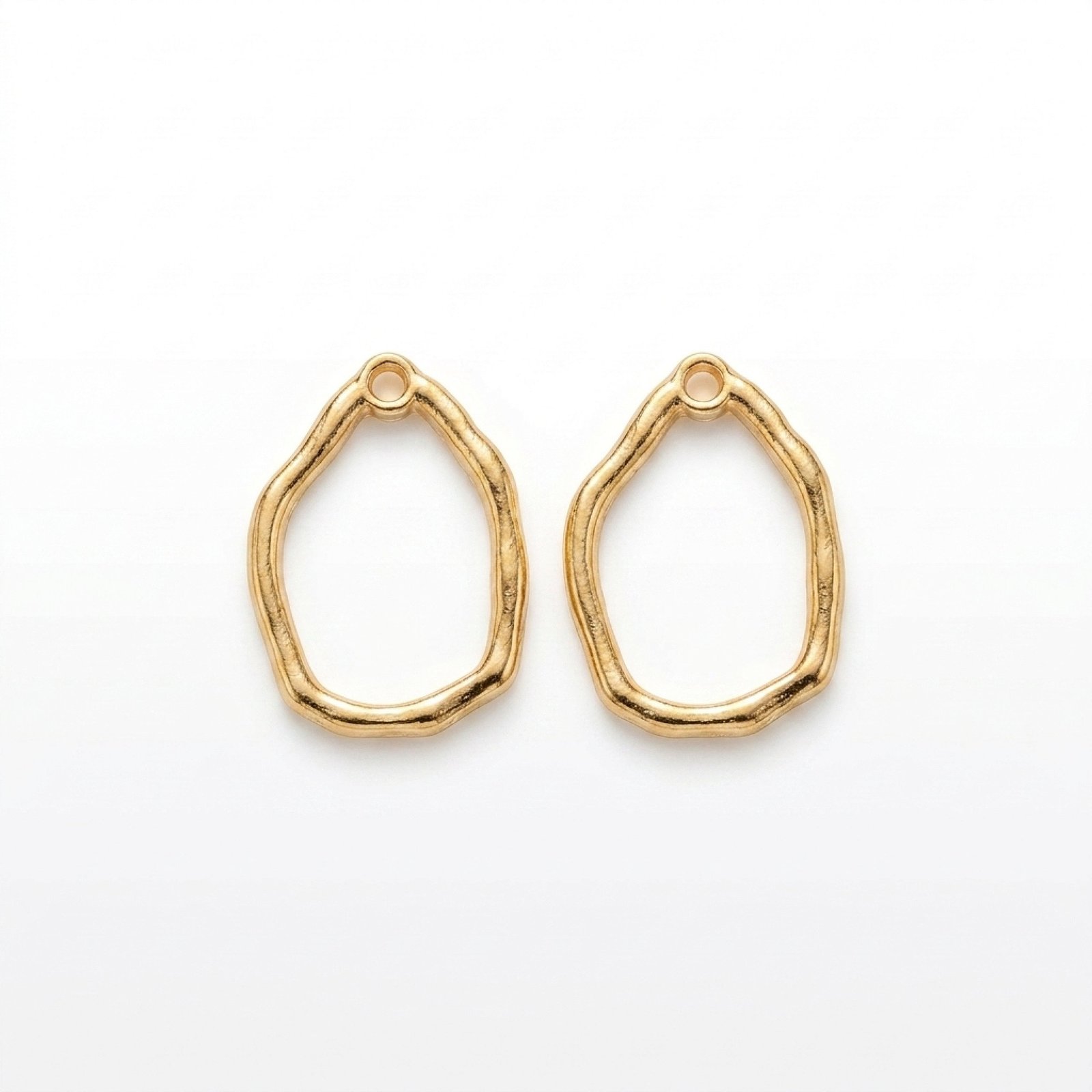 Small Irregular drop shape bezel (1 piece)