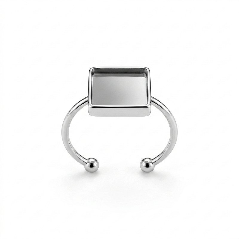 Square Shape Ring Base