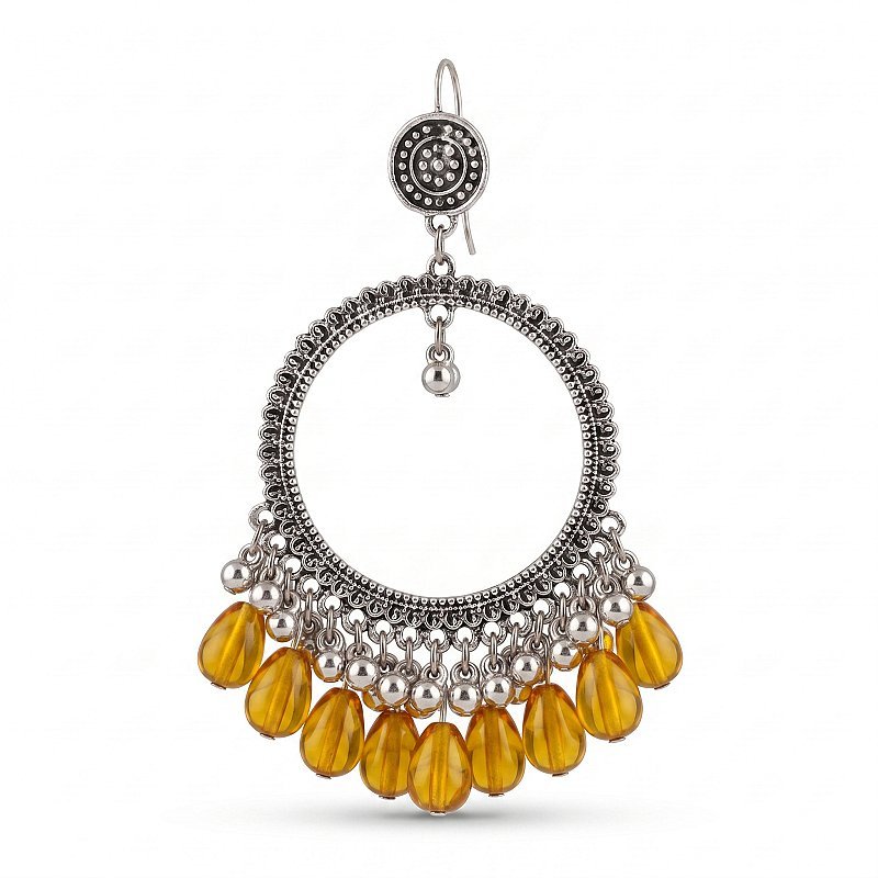 .Round Shape with Beads & Stones