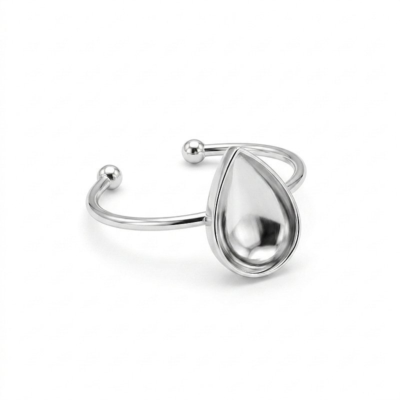 Oval Shape Ring Base