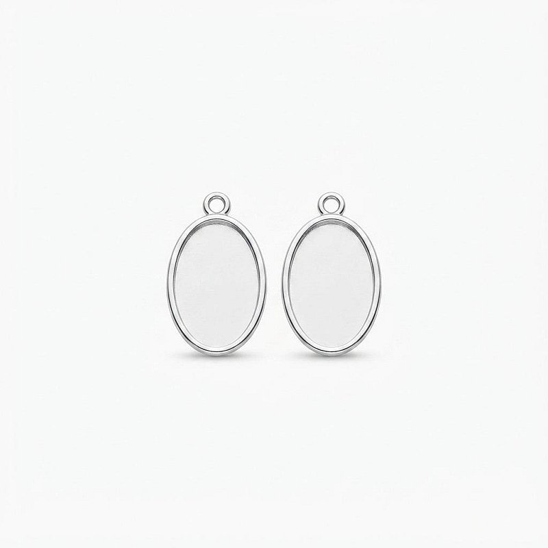 Oval Pendant Base (1 Piece)