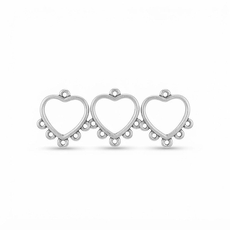 Heart Extension Base for Earrings