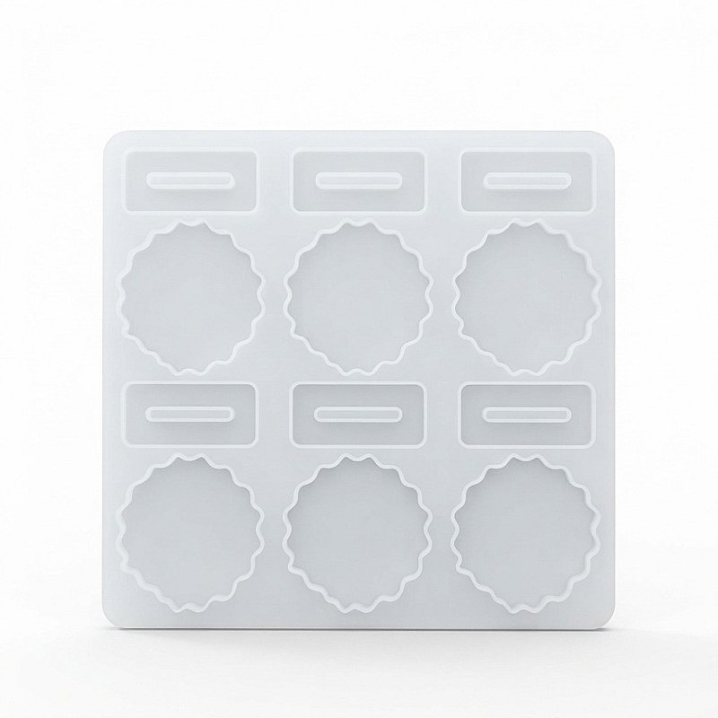 3 inch coaster mold with stand