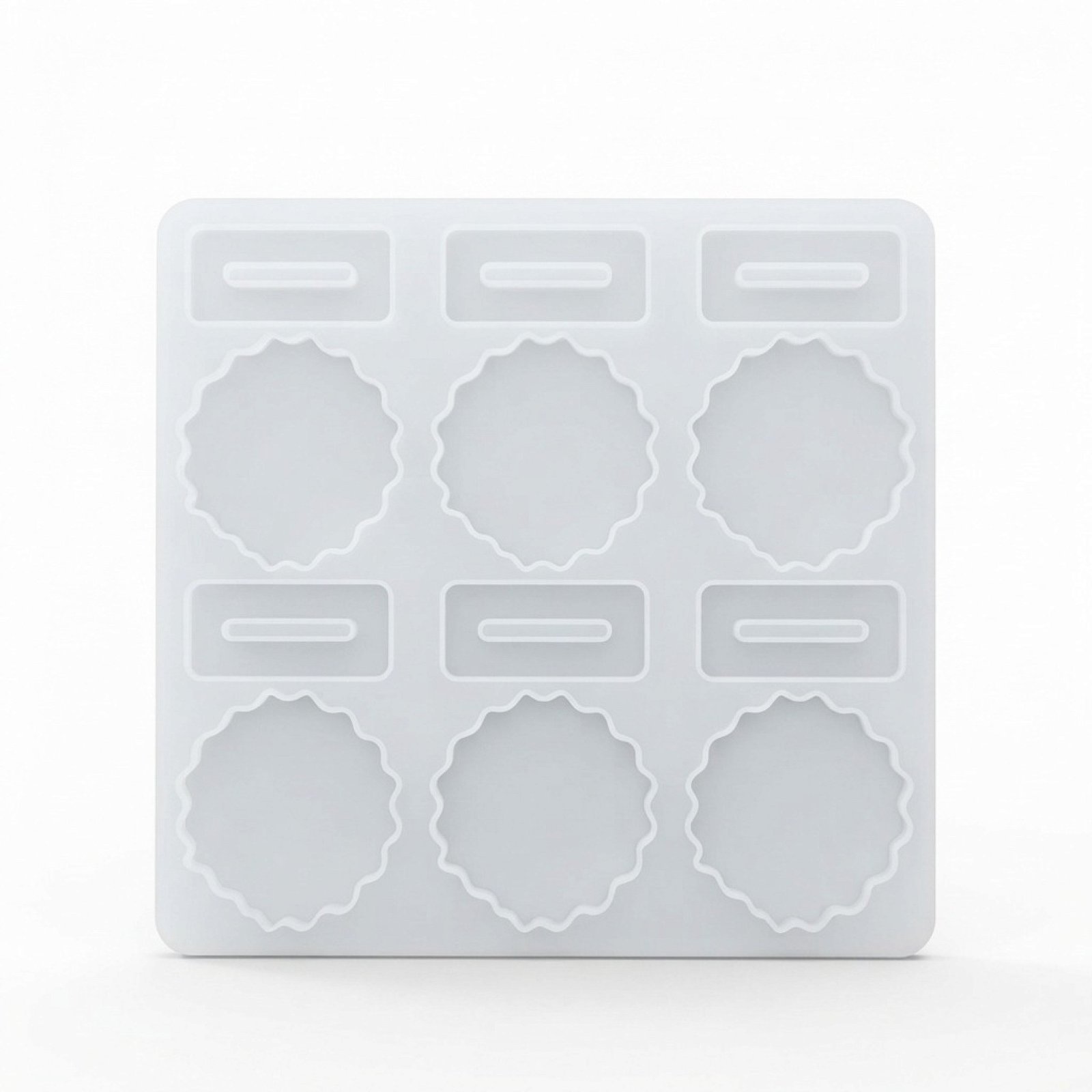 3 inch coaster mold with stand