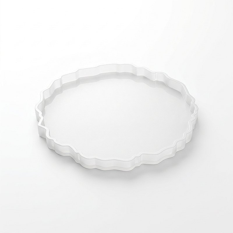 Round Geode Tray Silicone Mold
