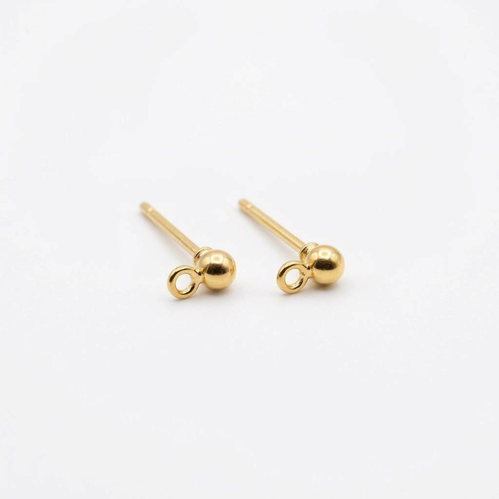 Dot Stud Pair With Stoppers