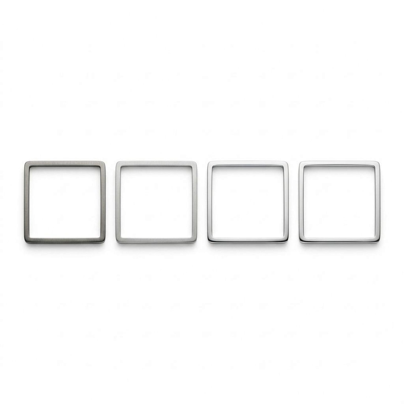 Square Silver Extension Free Base