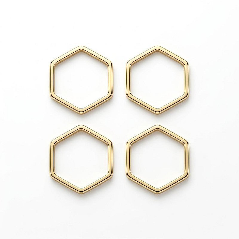 Hexagon Bracelet Base Each