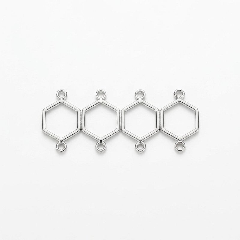 Hexagon Bracelet Base Each