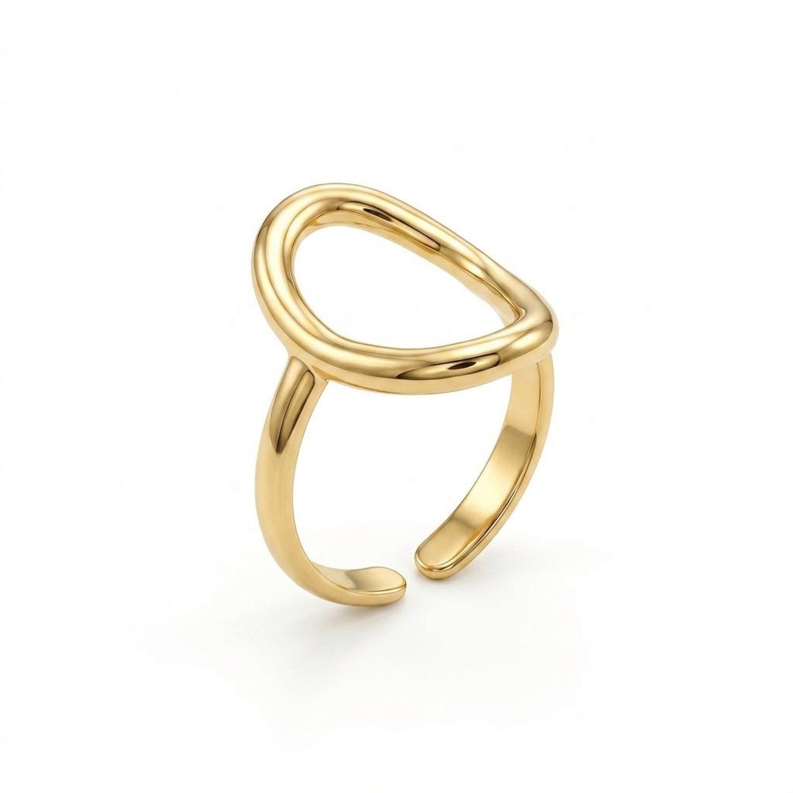 Oval irregular thick vintage base