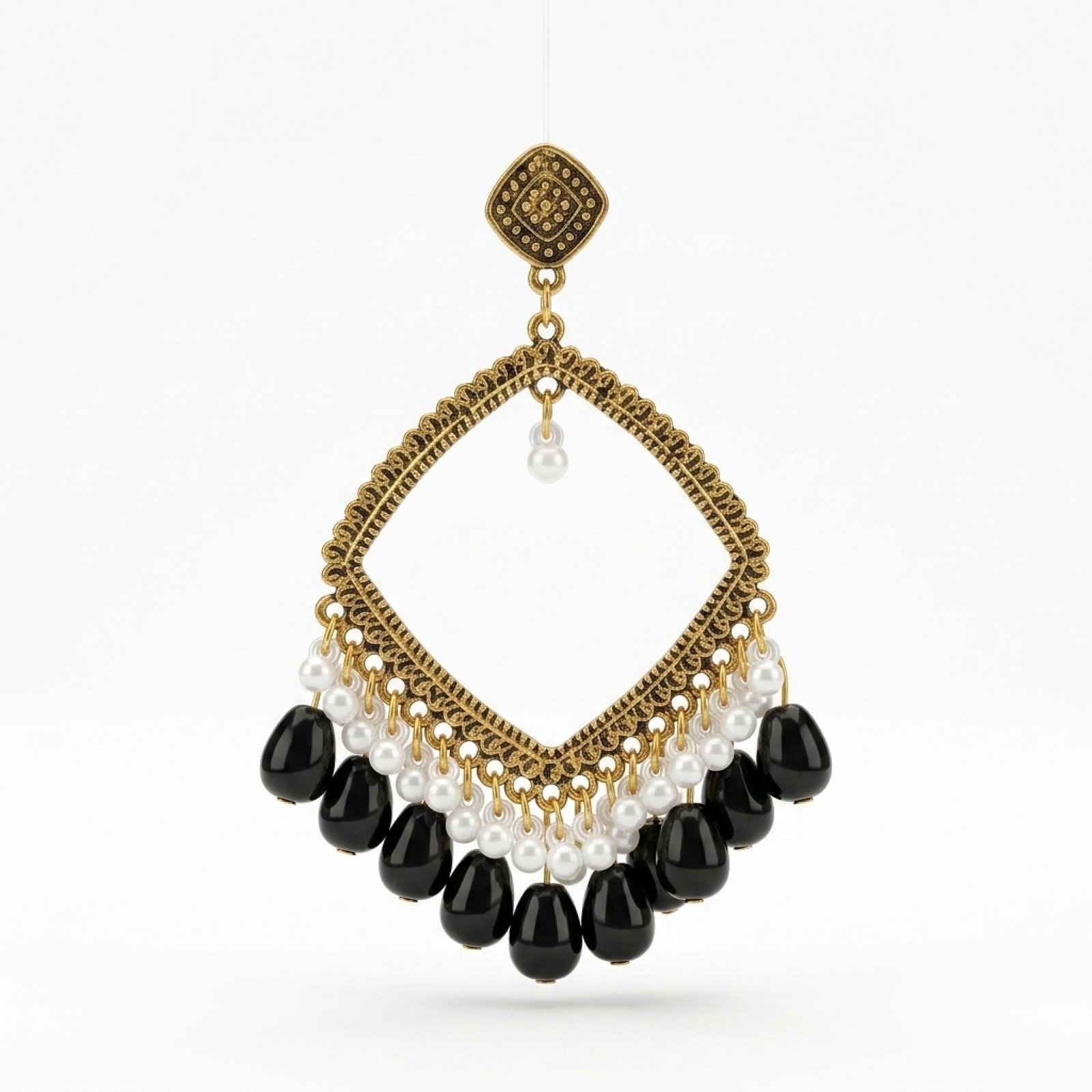 Dimond Shape With Pulse+ Stones