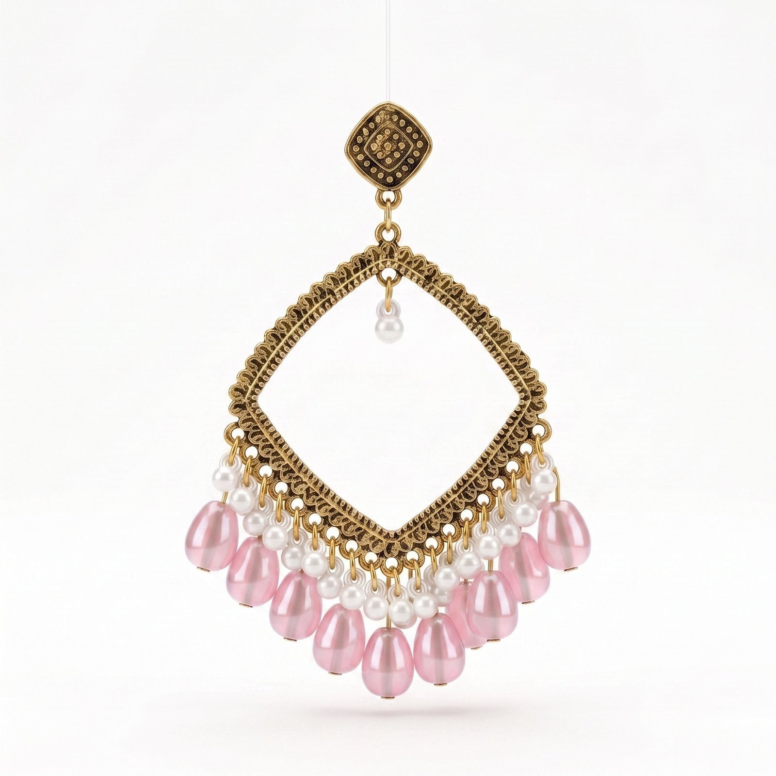 Dimond Shape With Pulse+ Stones