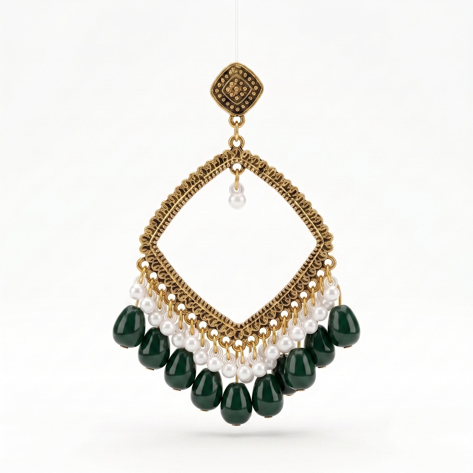 Dimond Shape With Pulse+ Stones